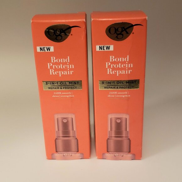 2-Pack New OGXSealing Serum Bond Protein Repair Hair Treatment 1.7oz Each NIB - Picture 1 of 7